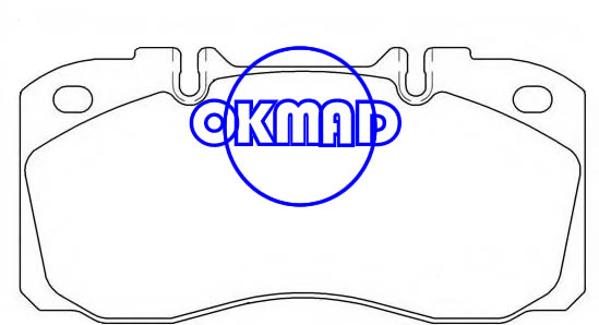 IVECO EuroCargo Brake pad OEM:1906416 FDB1126 FVR4038 GDB5068 WVA:29122, FF1126